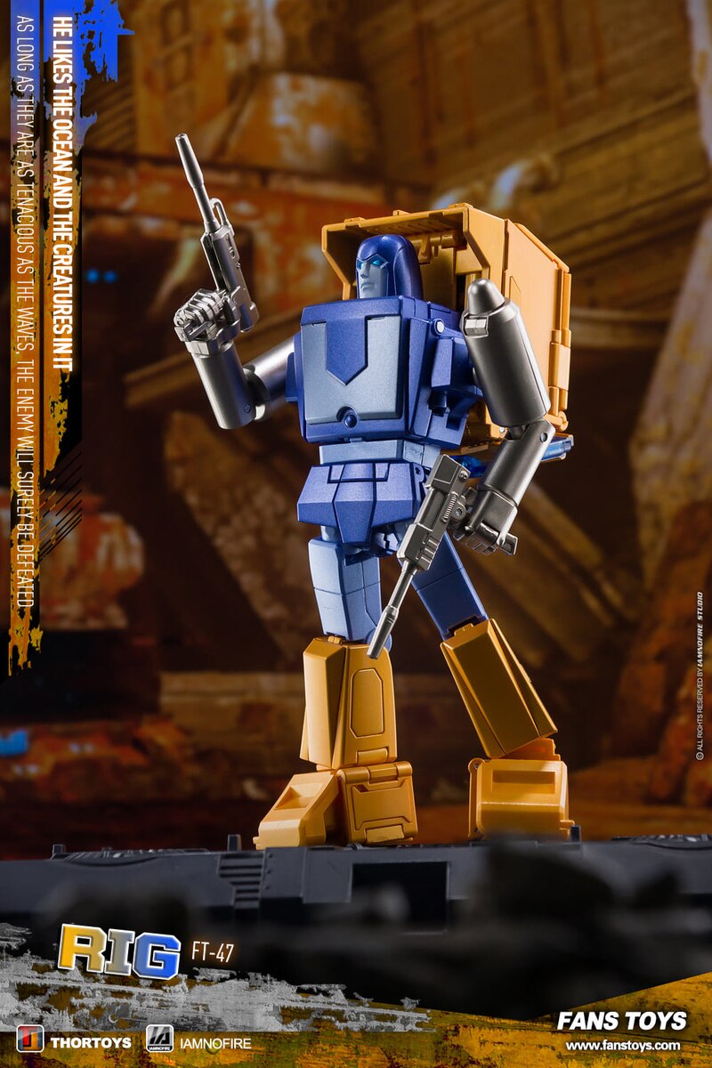 Fans Toys FT-47 Rig (Huffer) Toy Photography Image Gallery by